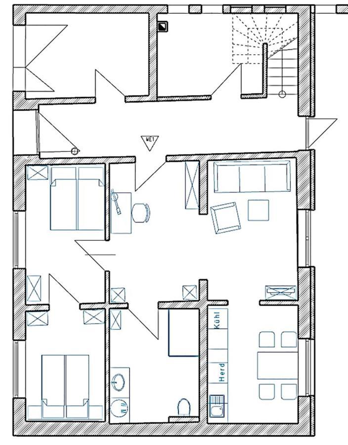 Stilvolle, Zentrale Ferienwohnung Bocksbruecke Mit Parkplatz Salzwedel Εξωτερικό φωτογραφία